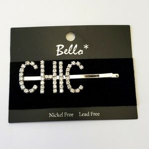 Hair word pin